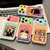 Color Graffiti Kitten Is Suitable for Apple 11/11pro Mobile Phone Case 11 Skin Feeling 11 Large Window 11 Fine Holes 11 Sets 11