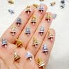 50 pièces Nouvelle Résine Hybride Mignon Petit Sapin de Noël Art des Ongles Strass Plat DIY Noël Scrapbooking Loisirs Créatifs