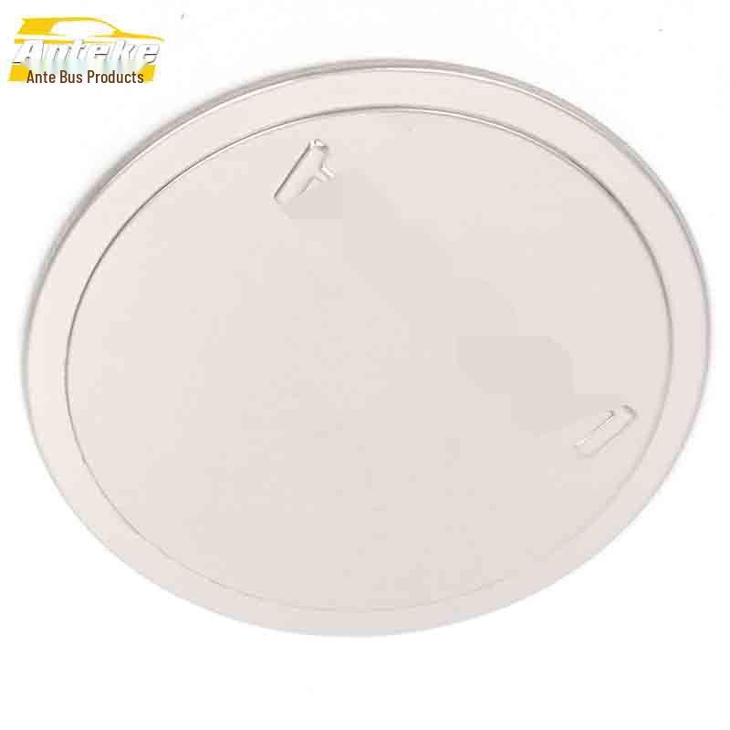 Reina Stainless Steel Fuel Tank Cap Protector - Scratch-Proof Decorative Sticker for Cars