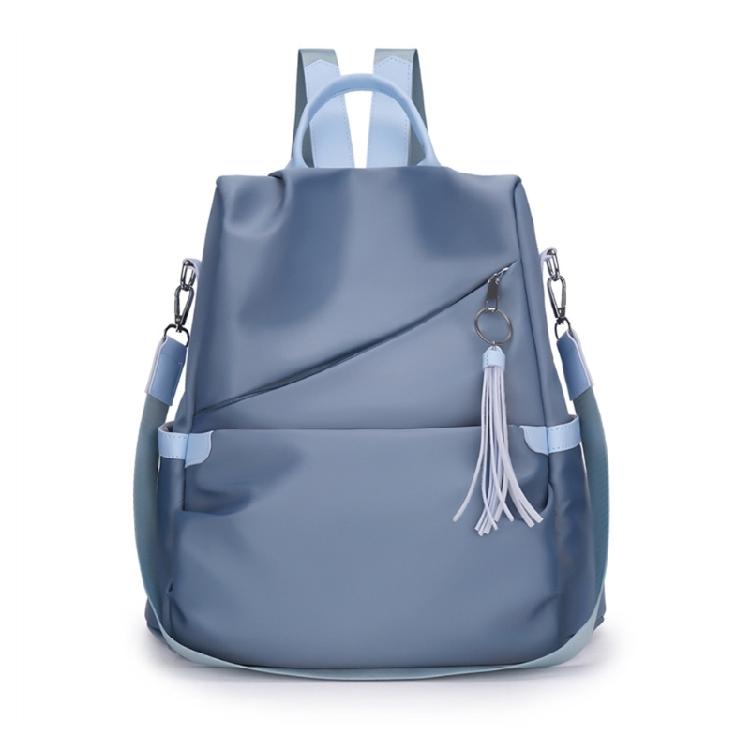 Многоцелевой рюкзак против кражи Женский рюкзак Сумка через плечо Универсальный рюкзак синий 1940₽