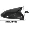 Side Wing Mirror Cover For VW Golf MK7 MK7.5 R GTI GTD 2014 2015- Rearview Mirror Caps Casing OX Horn Style Car