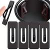 Car Cup Holder Limiter Fixing Clip Self-adhesive Universal Auto Water Cup Slot Limit Pad Car Bottle Console Slot Slip Limiter