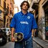 Retro Napoli Club Fußballtrikot Kurzarm Unisex Streetwear Lässig Hip Hop Stil