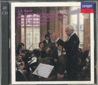 

CD STUTTGARTER CHAMBER ORCHESTRA, BACH - Bach: The Art of Fugue POCL45678 POLYGLAM 1998 Japan Classical Used
