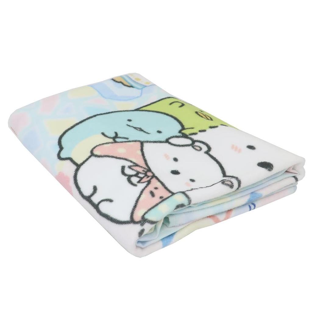 Sumikkogurashi Bath Polar Inkjet Shirring Dye Print Towel, Bear's Mother,