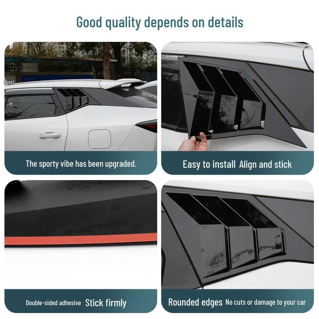 Changan UNI-Z Oshan Z6 Rear Window Louver Trim Decorative Strip