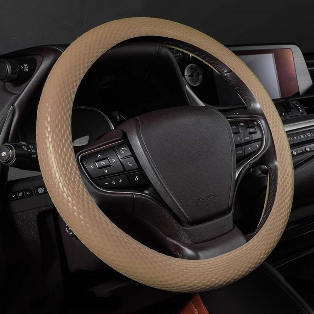 Anti-Slip Silicone Steering Wheel Cover - Universal Fit, Soft And Odorless, Durable For All Seasons