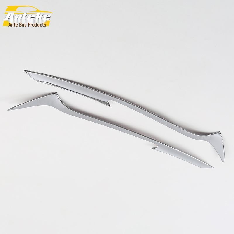RAV4 2014 Headlight Eyebrow Decorative Strip - Electroplated Car Accessory