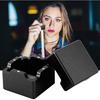 OUKENS Cue Tip Chalk Holder, Aluminum Portable Mini Magnetic Billiard Pool Chalks Carrying Case for Billiard Cue Billiard Accessory