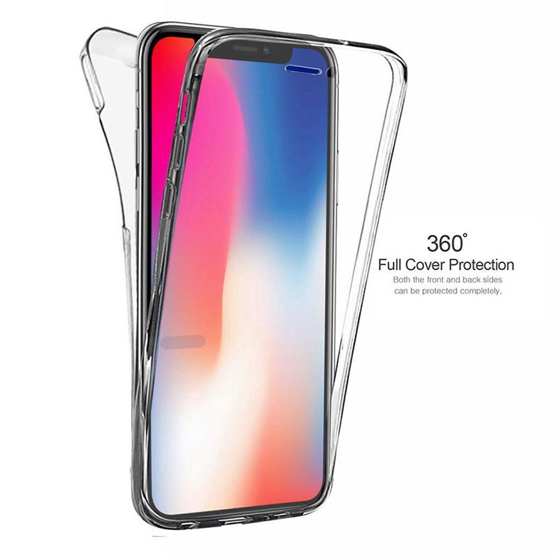 360 Degree Full Body Soft Case iphone 11 Pro XS MAX XR X 7 8 6 6s Plus ...