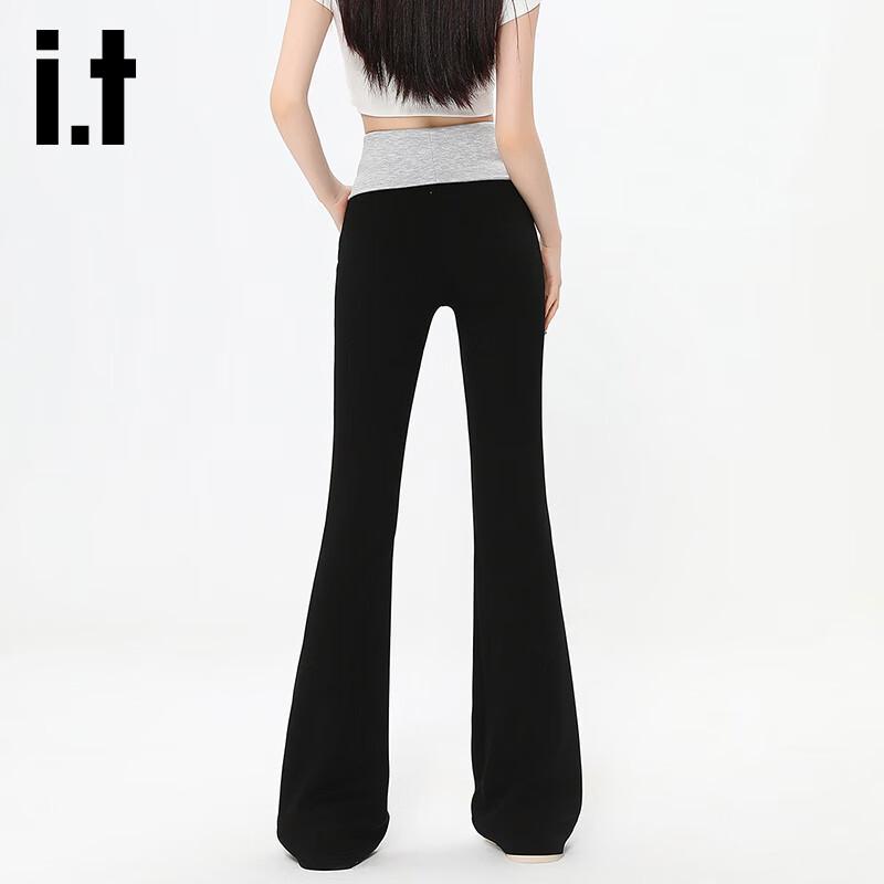 Izzue It Women's Slim Fit Micro-Flared Casual Pants
