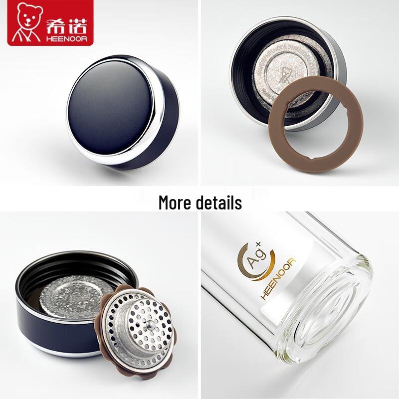 ZhiShi Double Wall Insulated Glass Tea Cup