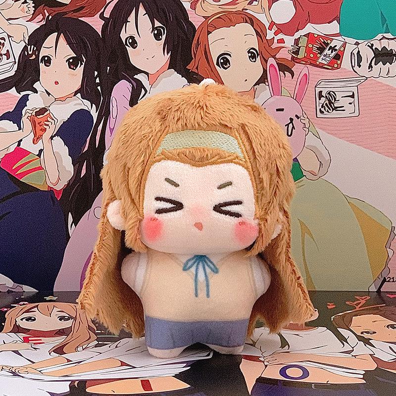 10cm K-On! Plush Dolls: Hirasawa Yui, Akiyama Mio, Tainaka Ritsu
