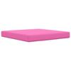Outdoor Sofa Cushions 3 pcs Pink Polyester