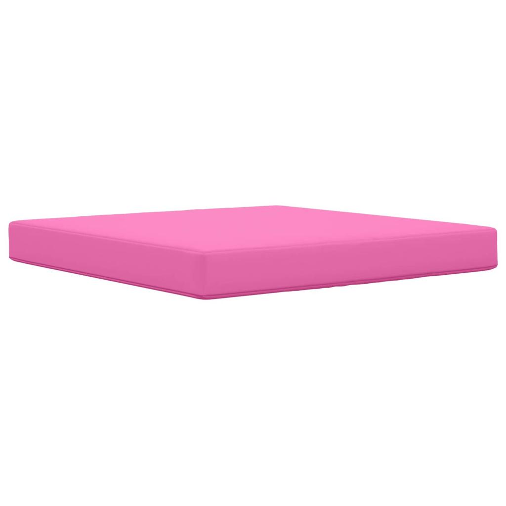 Outdoor Sofa Cushions 3 pcs Pink Polyester