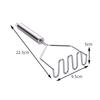 Stainless Steel Potato Masher Manual  Potato Crusher Pusher Fruit Vegetable Pressure Mud Machine Potato Ricer Press Kitchen Tool