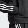 Adidas Future Icons 3-Stripes Full Zip Hoodie Women Outerwear Black IN9475