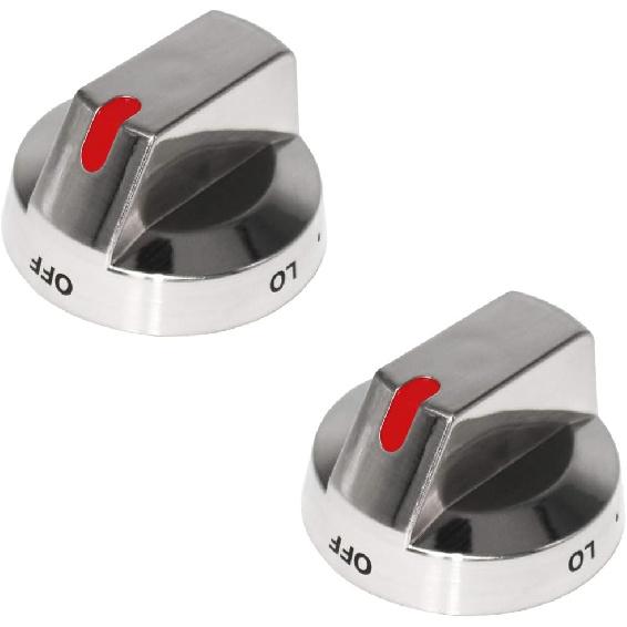5-Pack DG94-01712A DG94-01713A Gas Range Burner Control Dial Knob for Samsung Range Oven Stove NX58M9420SS NX58M9420SSAA NX58M9420SSAA-00 Replacement