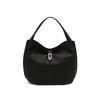 Daks Black Buckle Decoration Cowhide Tote Bag Dcba6f201bk