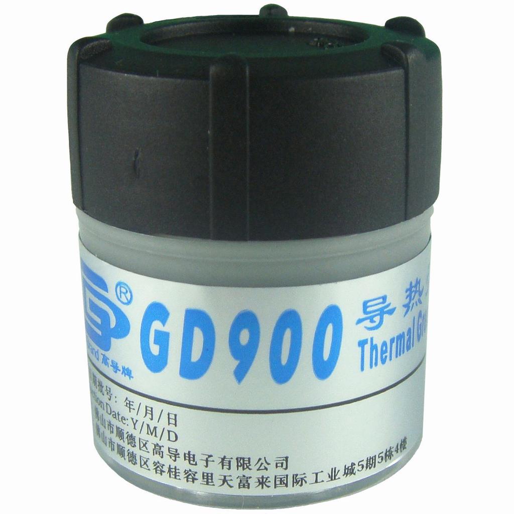 GD900 Thermal Grease: High Conductivity Silicone Paste for CPU/GPU, Available In 1/3/7/15/30g