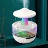 Cloud Rain Droplets Ultrasonic Humidifier With Bluetooth Speaker For Bedroom Relaxation