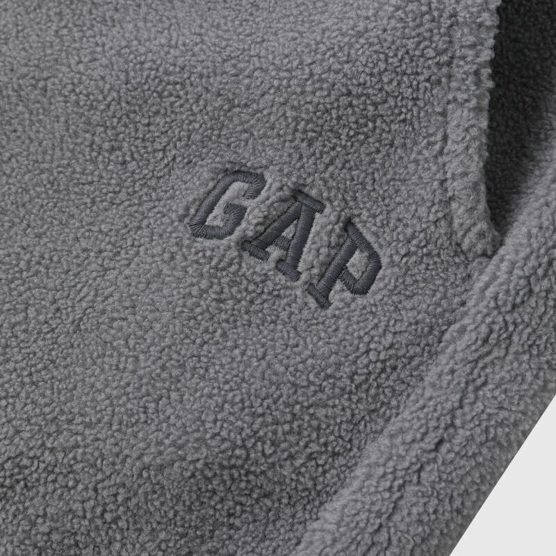 Gap Men's Logo Fleece Spliced Loose Knit Pants