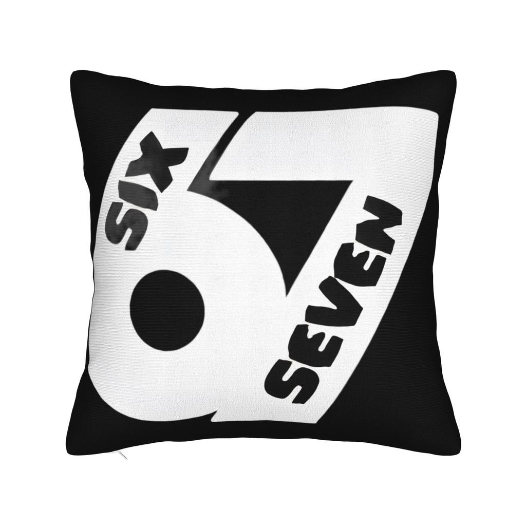 67 Six Seven Meme Pillow Case Comfy Pillow Cover Vintage Cushion Cover For Living Room Chair