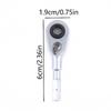 72-Tooth Mini Hex Wrench 2-in-1 Mini Ratchet Wrench Adapter 1/4 Inch Stubby Ratchet Wrench For Car Repair Tools