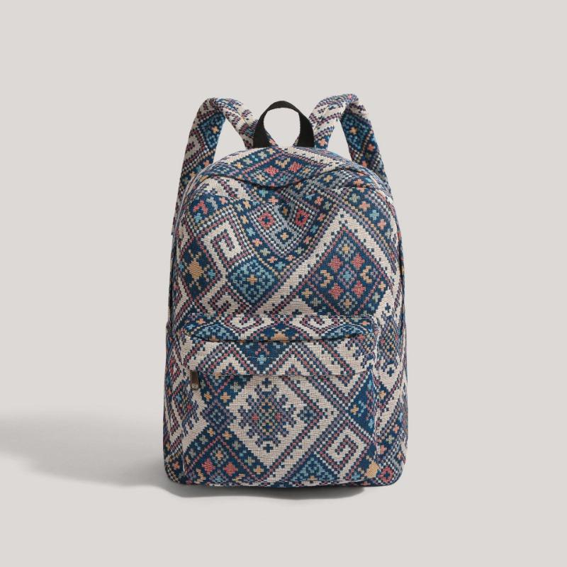 

Рюкзак для путешествий на открытом воздухе в школьном стиле, модная сумка without pendant синий