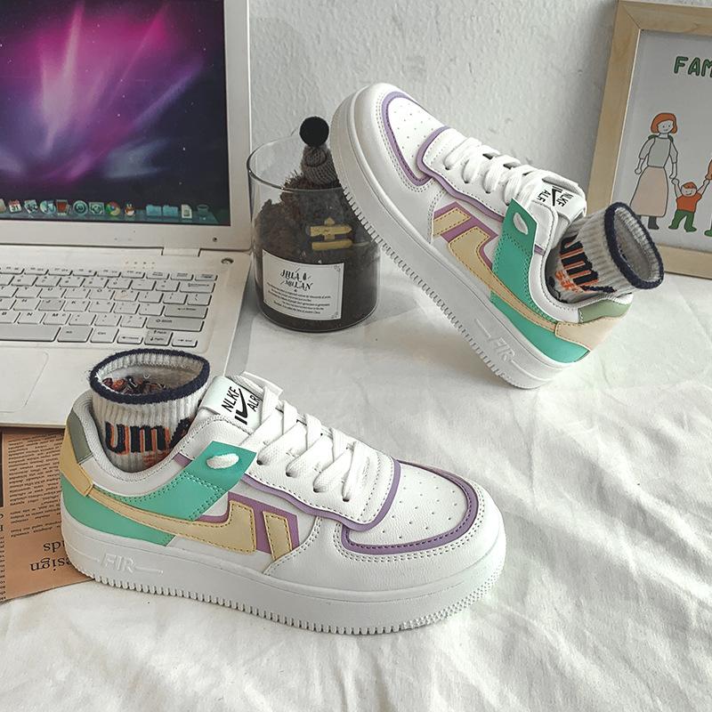 Zapatillas De Mujer Moda Cómoda Plataforma Vulcanize Zapatos Cordones Hasta  Planos Casual Ladies Calzado Cesta de Verano comprar a buen precio —  entrega gratuita, reseñas reales con fotos — Joom