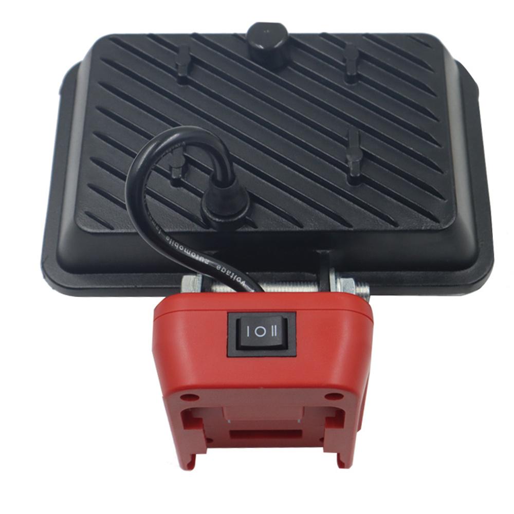 Wireless LED Work Light 5inch  48LED 7200LM Dual USB Port for Milwaukee Cordless M18 18V Battery