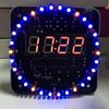 Digital Electronic Clock Soldering Set With Seven Offline Animations And Auto Dimming For Gifts And Workshops