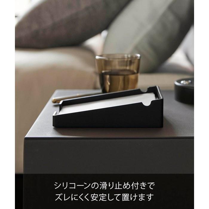 Yamazaki Pen Holder Memo Holder Black W11.8 X D15.8 X H4cm Tower 10329