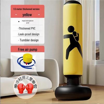 Longchan Kids Freestanding Punching Bag Set