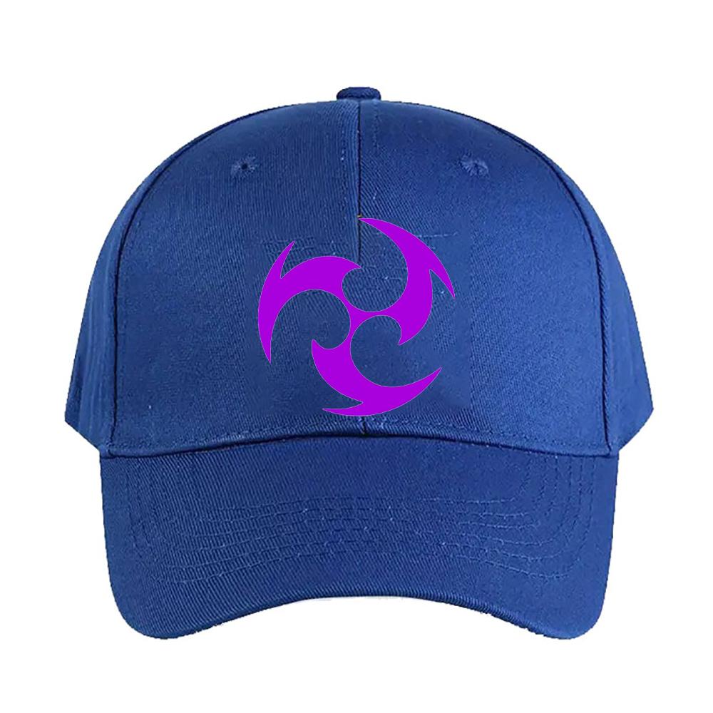Electro Element Genshin Impact Unisex Adult Summer Baseball Caps With Curved Brim Adjustable Hiking Fishing Hat