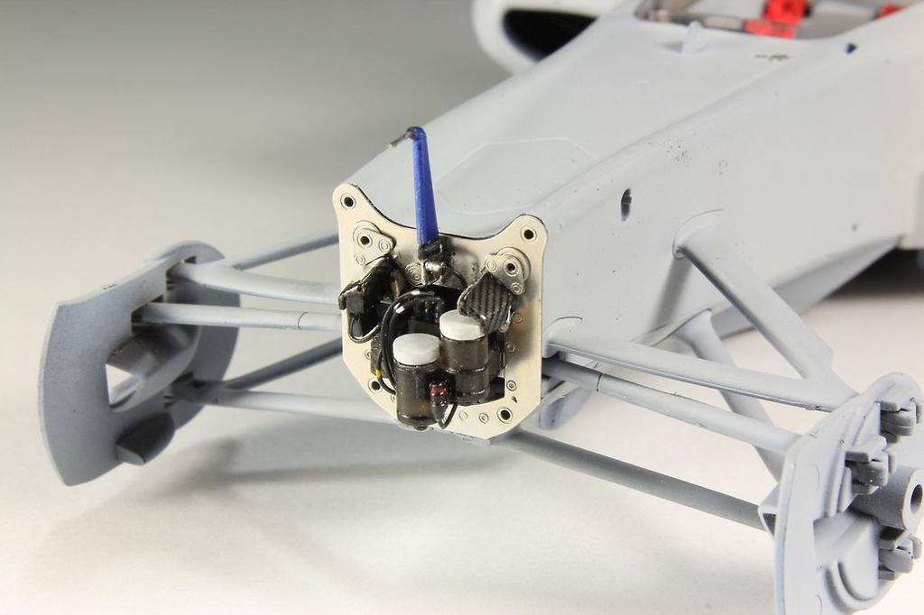 Top Studio Red Bull Chassis Front Bulkhead Detail Up Set for Renault RB6 Tamiya Scale TD23130 1/20