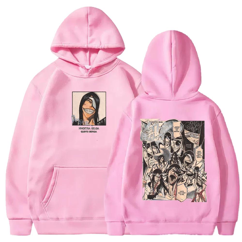 Anime Bleach Nnoitra Gilga Cooler Druck Herren Hoodie Comic Sportbekleidung Lässige Sportbekleidung Harajuku Herren Sportbekleidung