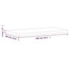 VidaXL Dessus de table 100x60x4 cm rectangulaire bois massif de hêtre 3188888