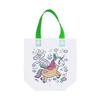 5pcs Double-Sided Dinosaur Unicorn Coloring Tote Bag DIY Draw Paint Craft Kit Reusable Gift Packaging Party Favor JXB