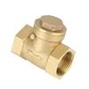 3/4" NPT Brass Water Oil Gas Swing Check Valve Threaded Plumbing Fitting