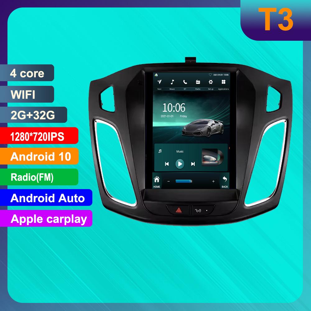 

Ford Focus MK3 Navigation System: Android HD GPS with Reverse Camera & CarPlay Compatibility