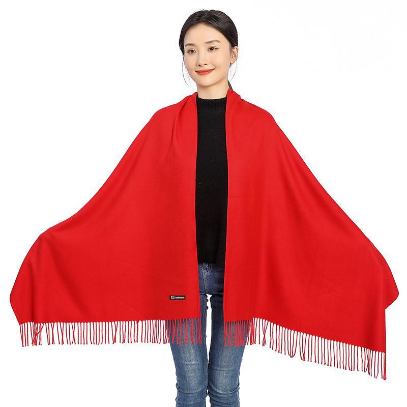 Custom Chinese Red Scarf with Logo for Events: Weddings, Birthdays, Reunions, and More
