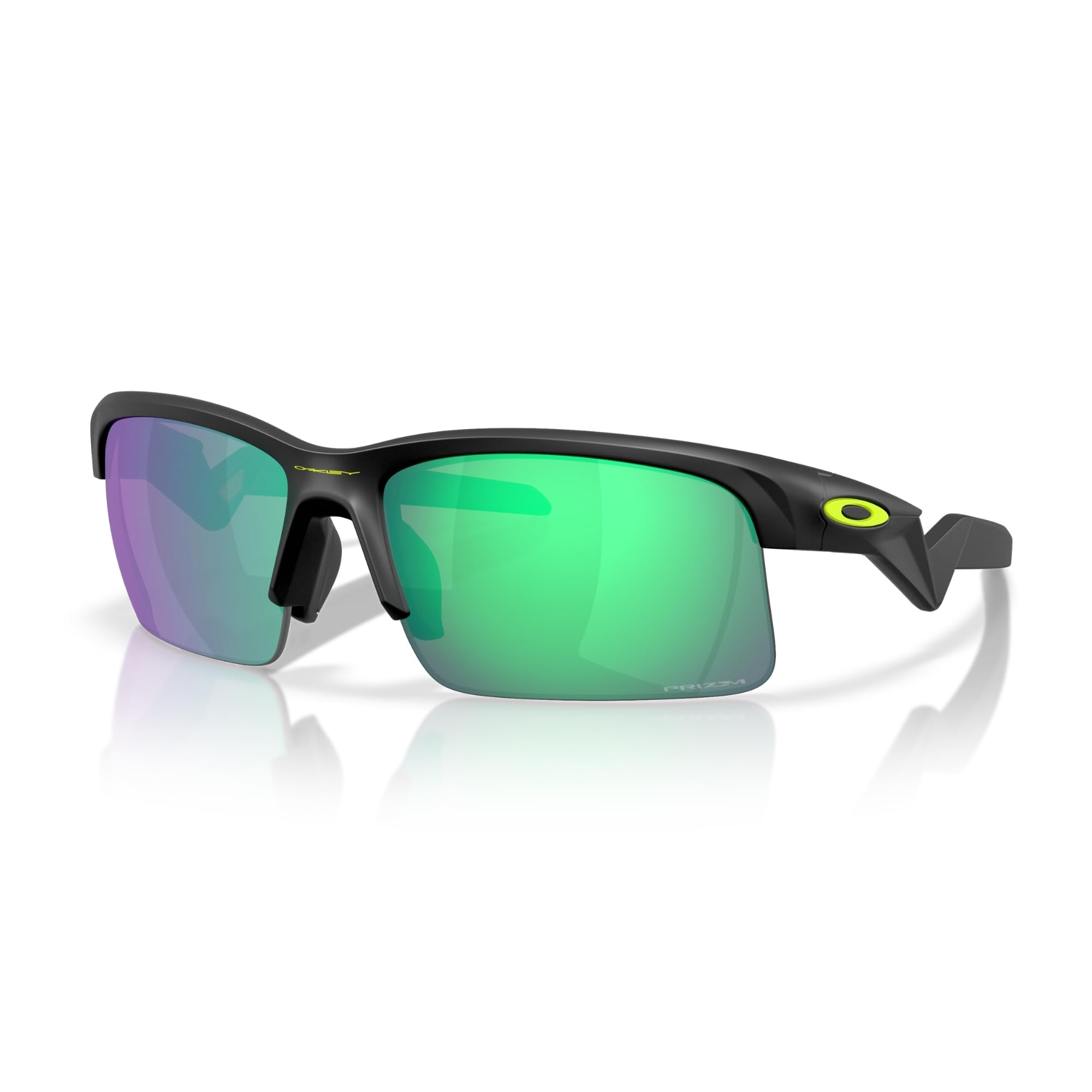 

Oakley Sunglasses CAPACITOR MATTE BLACK PRIZM ROAD JADE YOUTH SUN 0OJ9013 90131162 Polarized [Oakley]