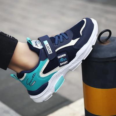 Fashion SYTK Children's Shoes Boy Sneakers In the Spring and Autumn with Breathable Non-slip Surface Pupil Cuhk Boy Boy Fashion Shoes