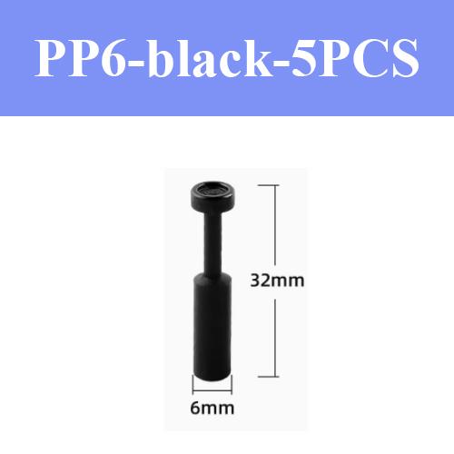 5PCS /Lot Pneumatic Blanking Pipe End Cup Plug Plugs Air Hose Tube Push Fit Connector Plastic PPF PP4 /6/8/10/12mm