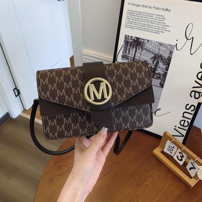 Autumn New Simple Messenger Bag Niche Underarm Bag Women's Fashion Shoulder Bag Casual Small Square Bag