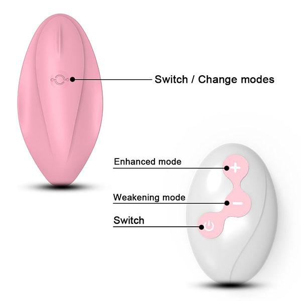 Invisible Clitoral Stimulator Vibrator Wireless Remote Control Panties Vibrating Sex Toys for Woman