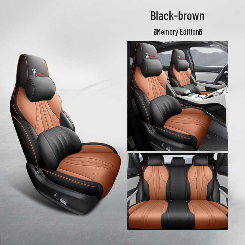 New Leather Car Seat Cushion for BYD Song PLUS - All-Season, Five-Seater Model