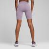 Puma Short Tight Elastic Waist Training Slim Fit Five-Point Sports Shorts Women shorts Light-Purple 524386-30