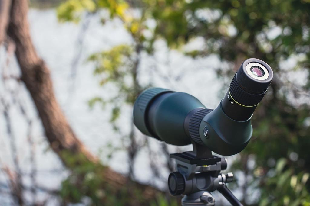VANGUARD VEO HD 80A Angled Eyepiece Spotting Scope with ED Glass, 20-60x80mm, Waterproof/Anti-Fog